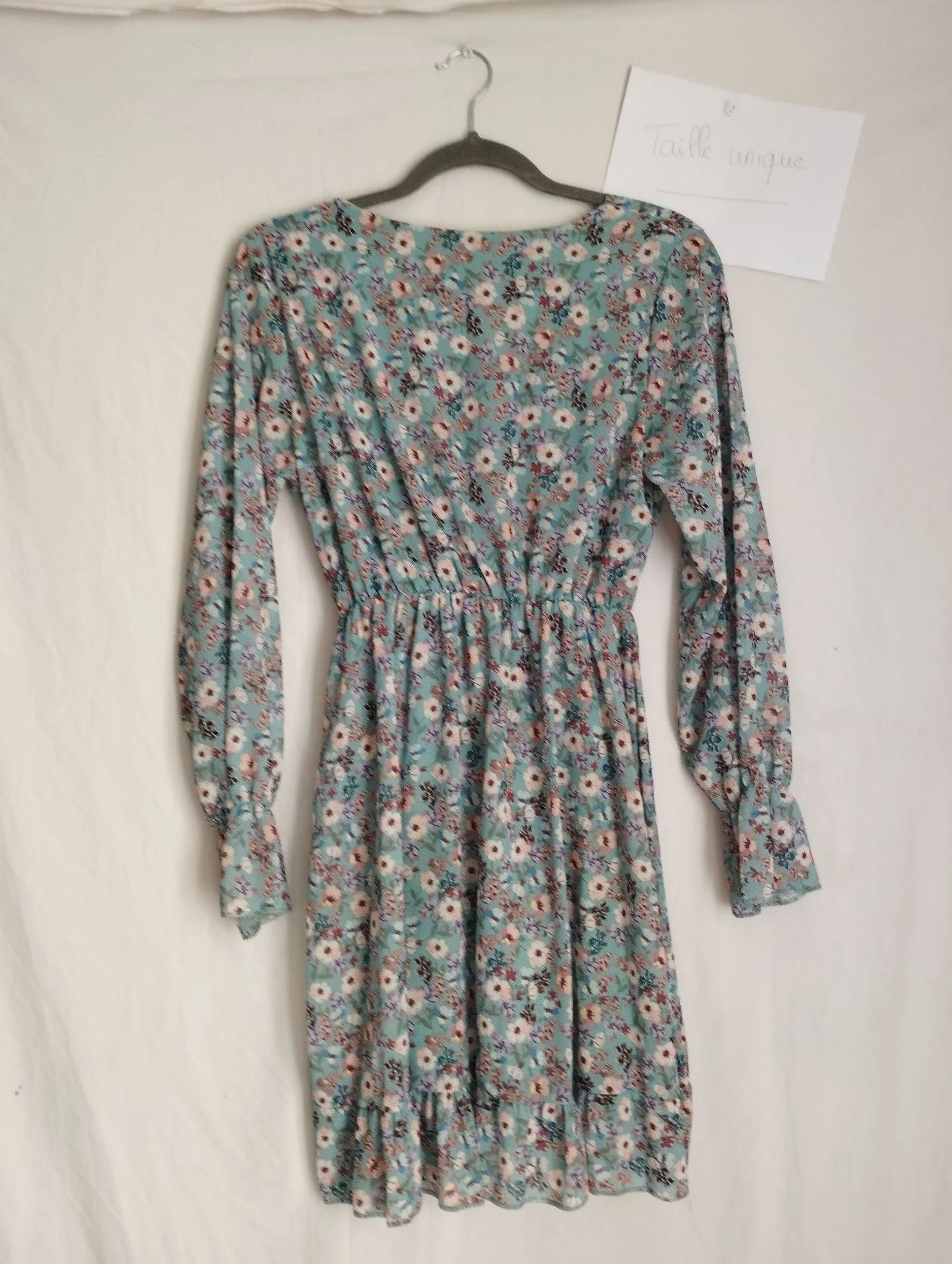 Floral mini dress one size fits all – photo 4
